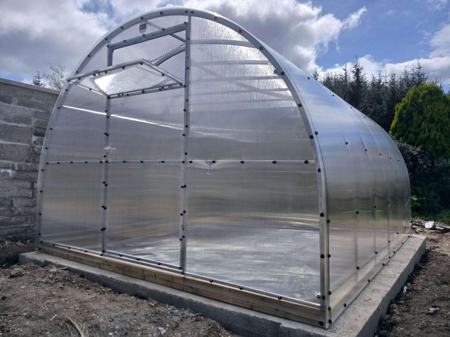 THE CLASSIC - POLYCARBONATE GREENHOUSE 3M X 4M (9.8FT X 13FT) 12M² - Keane Gardens