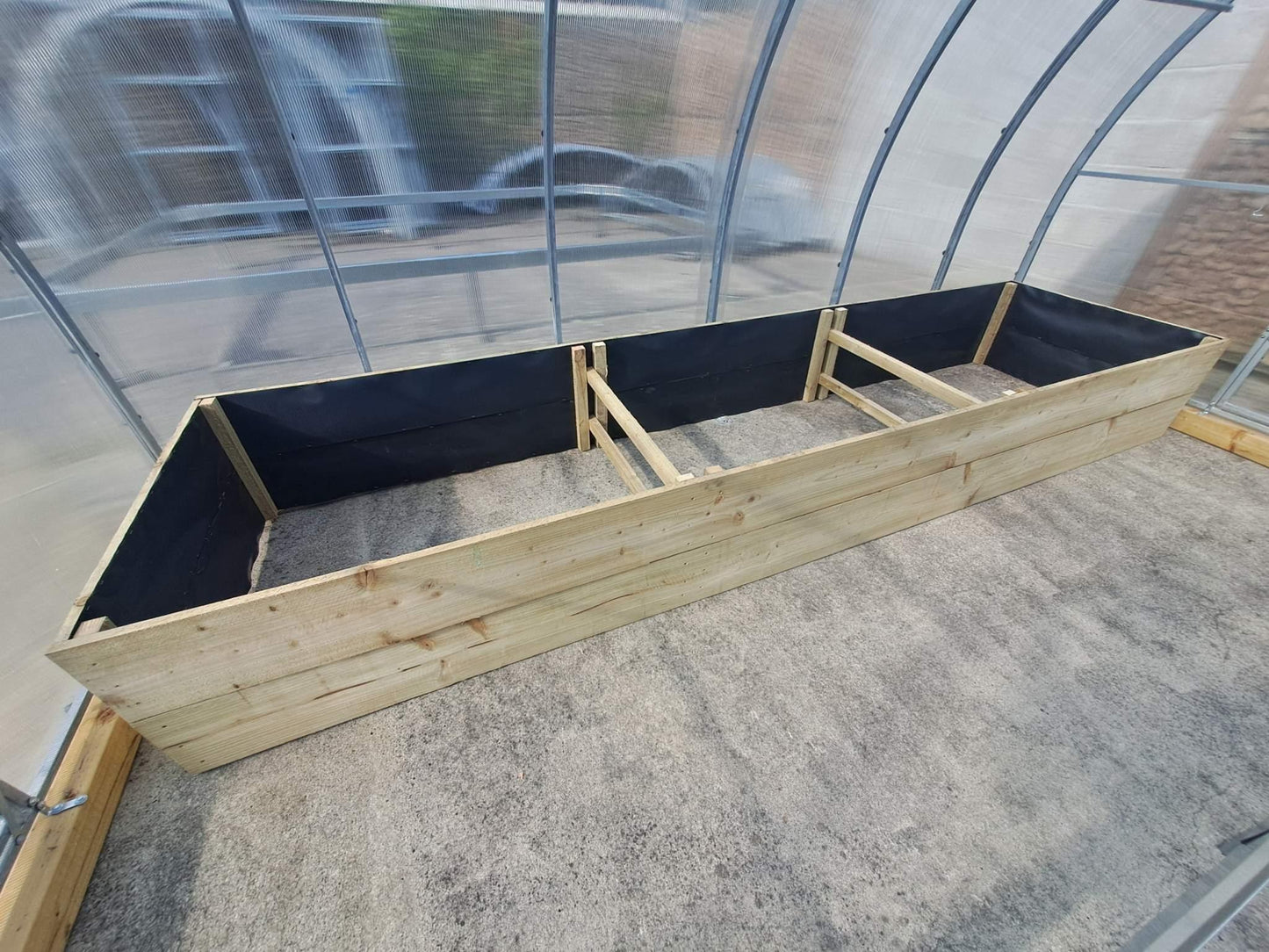 Raised Garden Bed 90cm x 44cm x 360cm - Keane Gardens