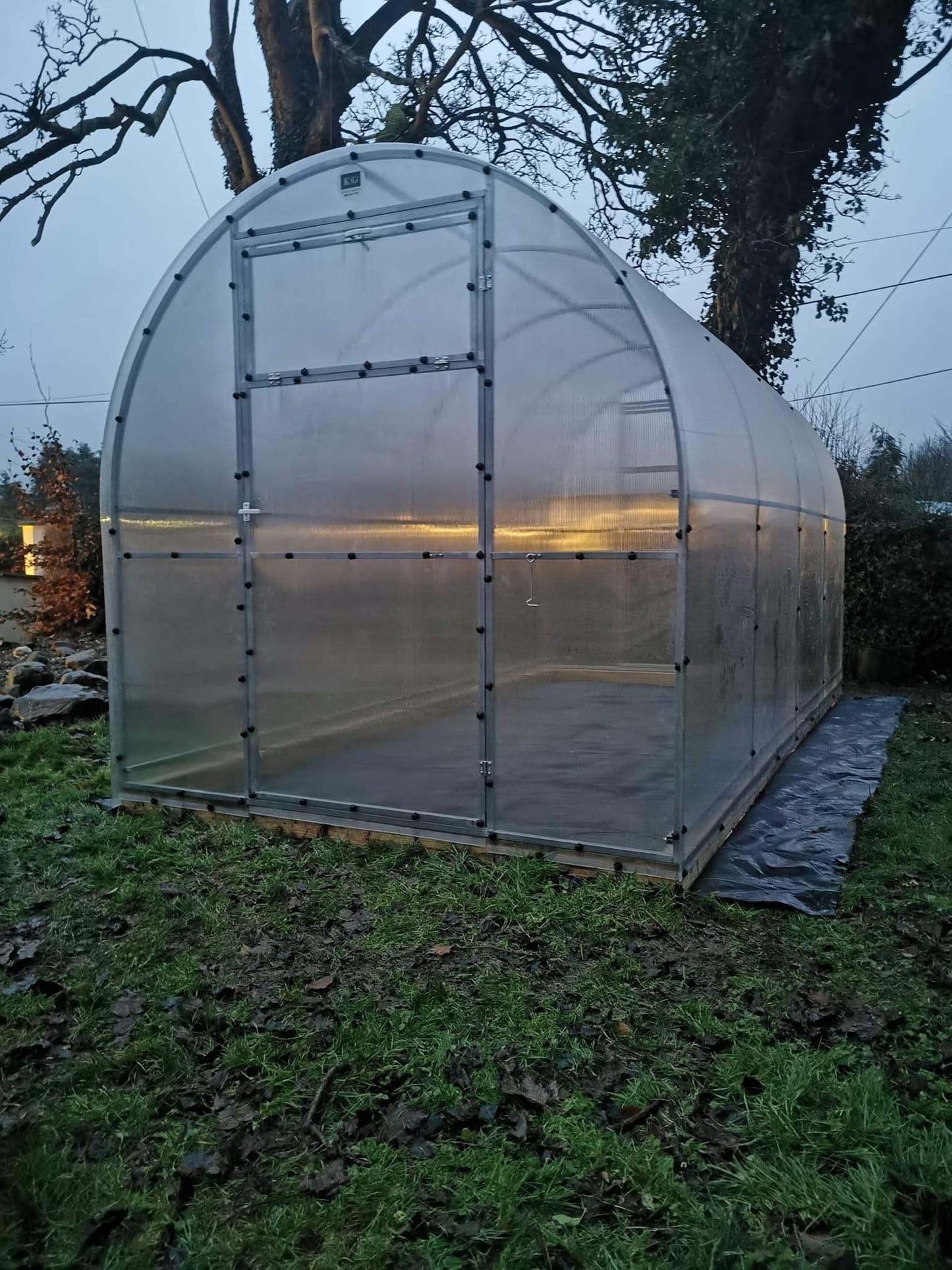 CLASSIC MINI - POLYCARBONATE GREENHOUSE 2M X 4M - Keane Gardens