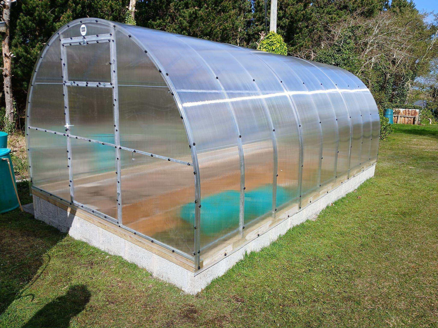 THE CLASSIC - POLYCARBONATE GREENHOUSE 3M X 6M (9.8FT X 19.6FT) 18 M² - Keane Gardens