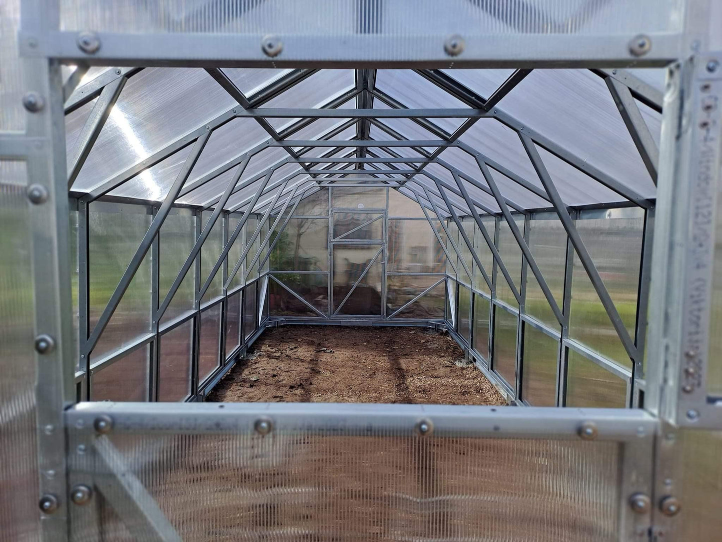 THE VICTORIA - POLYCARBONATE GREENHOUSE 3X8M (9.8FT X 26FT) 24 M² - Keane Gardens