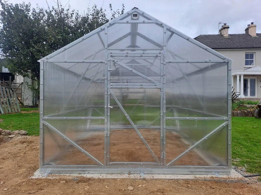 THE VICTORIA - POLYCARBONATE GREENHOUSE 3X4M (9.8FT X 13FT) 12M² - Keane Gardens