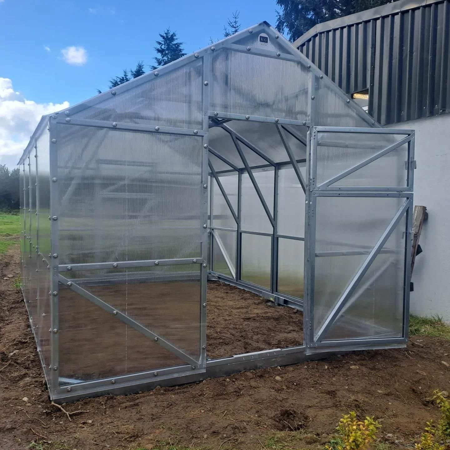 THE VICTORIA - POLYCARBONATE GREENHOUSE 3X4M (9.8FT X 13FT) 12M² - Keane Gardens