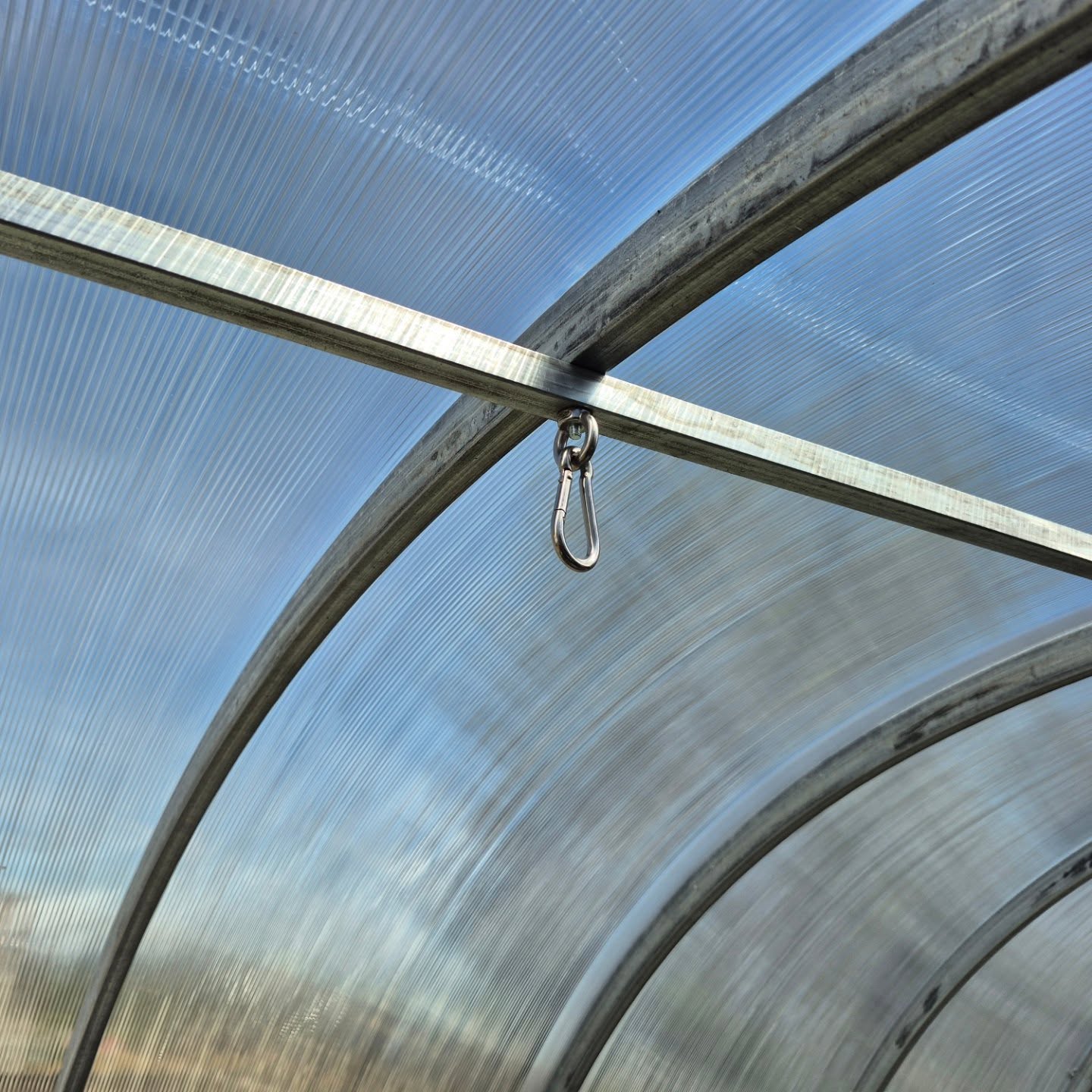 THE CLASSIC - POLYCARBONATE GREENHOUSE 3M X 8M (9.8FT X 26FT) 24 M²