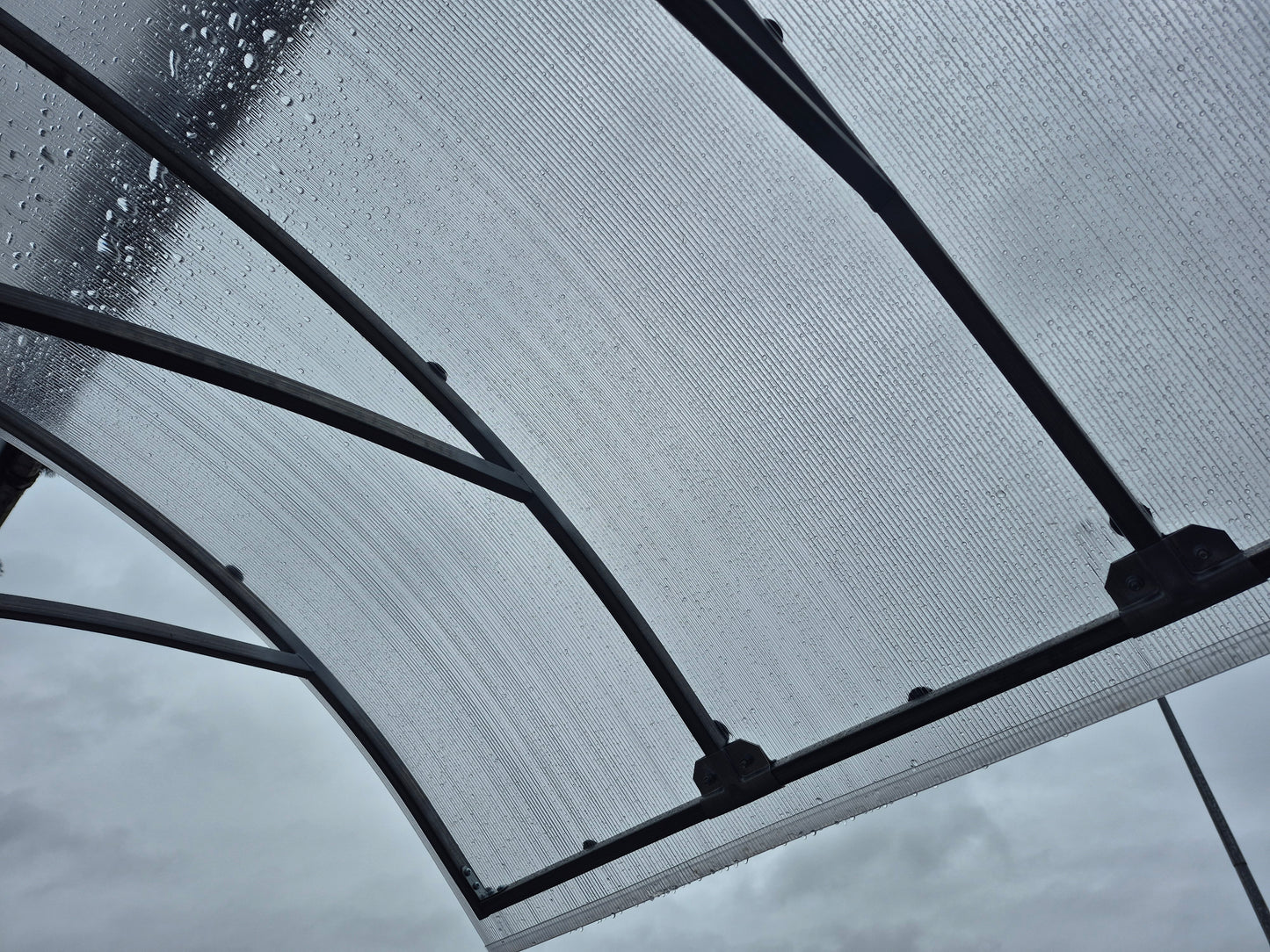 Door Canopy 1.7m x 1.18m 6mm Polycarbonate