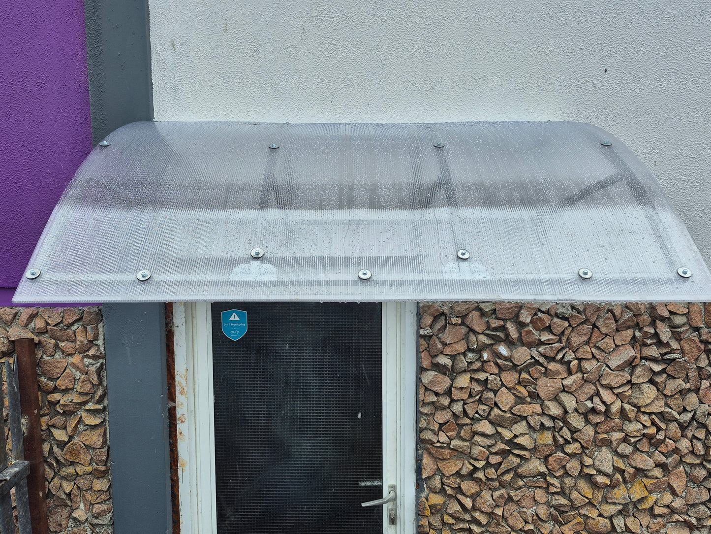 Door Canopy 1.7m x 1.18m 6mm Polycarbonate