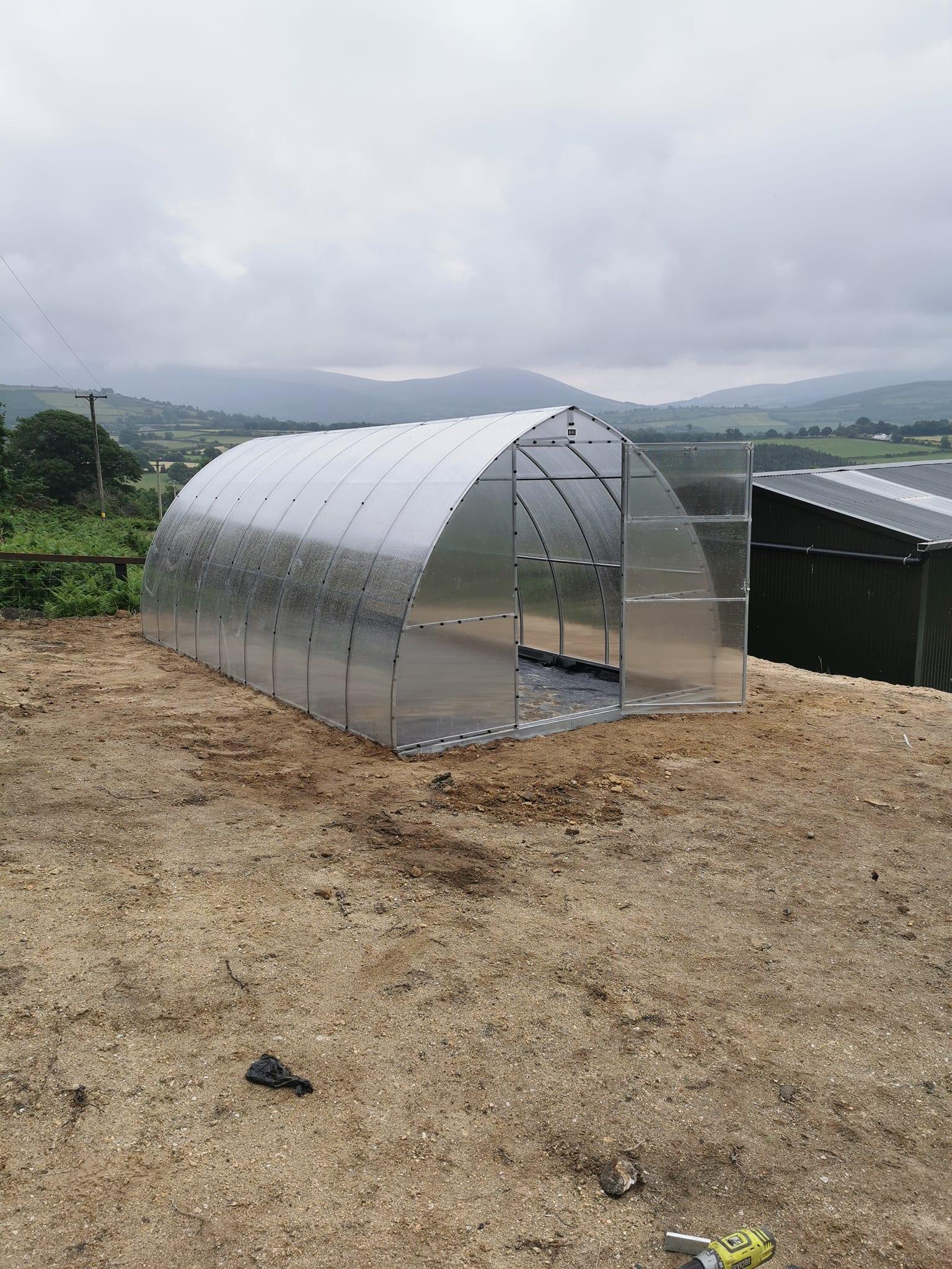 THE ARIANA - POLYCARBONATE GREENHOUSE 3M X 6M (9.8FT X 19.6FT) 18 M² - Keane Gardens