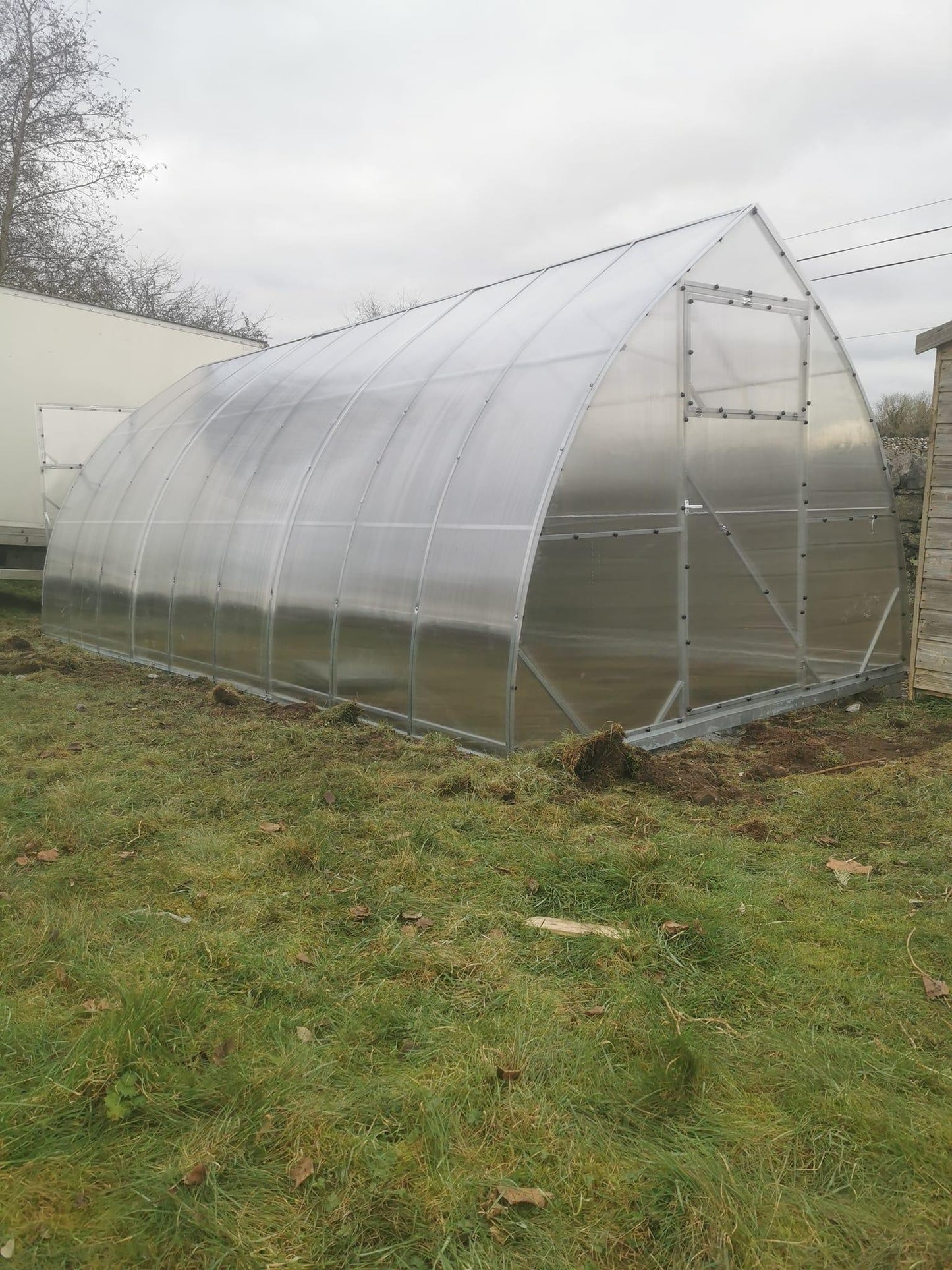 THE ARIANA - POLYCARBONATE GREENHOUSE 3M X 6M (9.8FT X 19.6FT) 18 M² - Keane Gardens