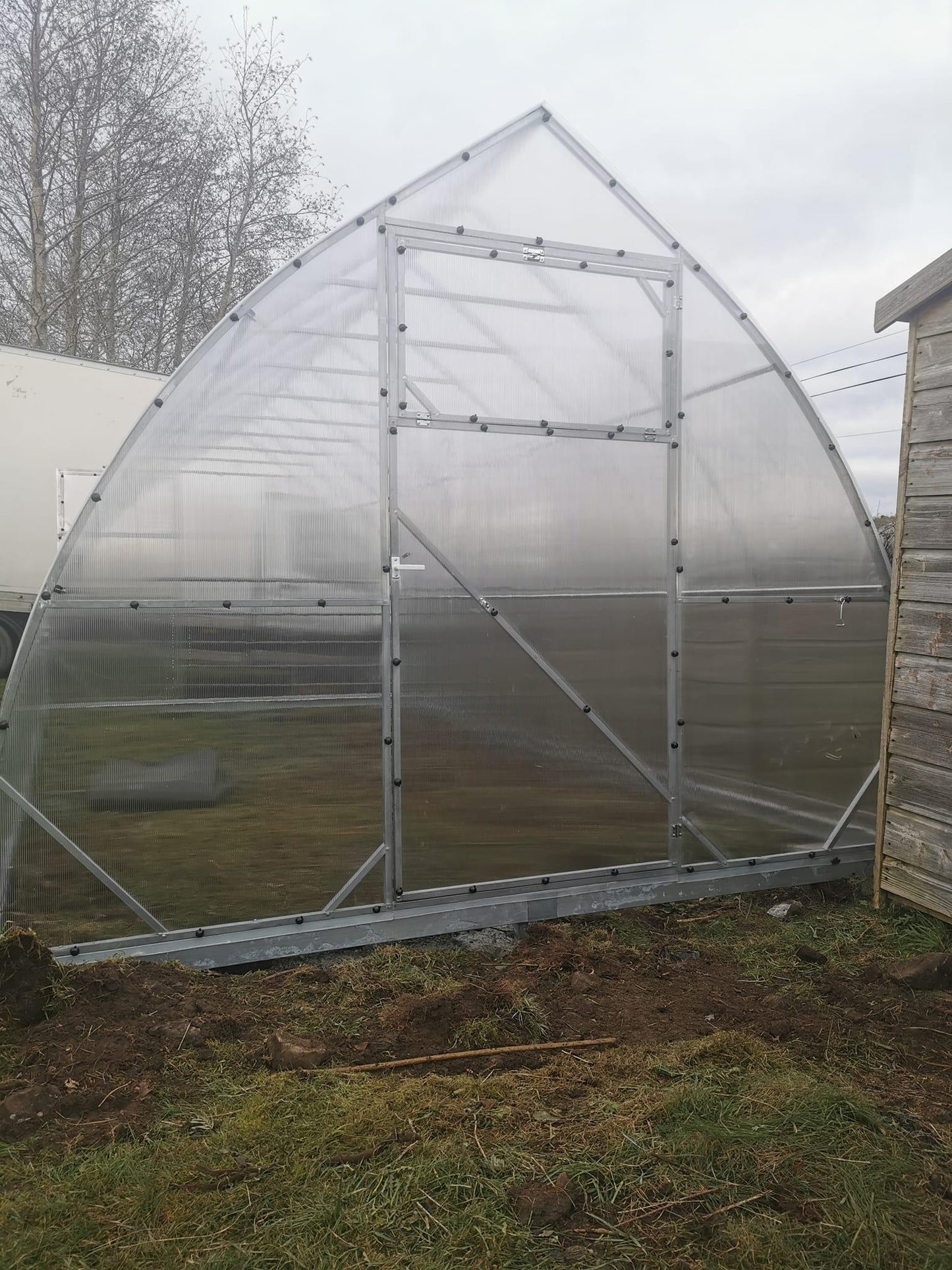 THE ARIANA - POLYCARBONATE GREENHOUSE 3M X 6M (9.8FT X 19.6FT) 18 M² - Keane Gardens