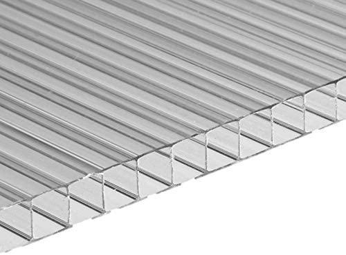 POLYCARBONATE GREENHOUSE SHEET 6MM 60.5CM X 121CM