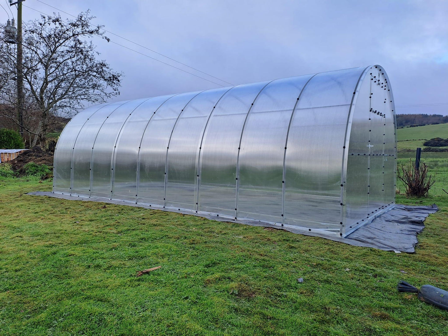 THE CLASSIC - POLYCARBONATE GREENHOUSE 3M X 6M (9.8FT X 19.6FT) 18 M² - Keane Gardens