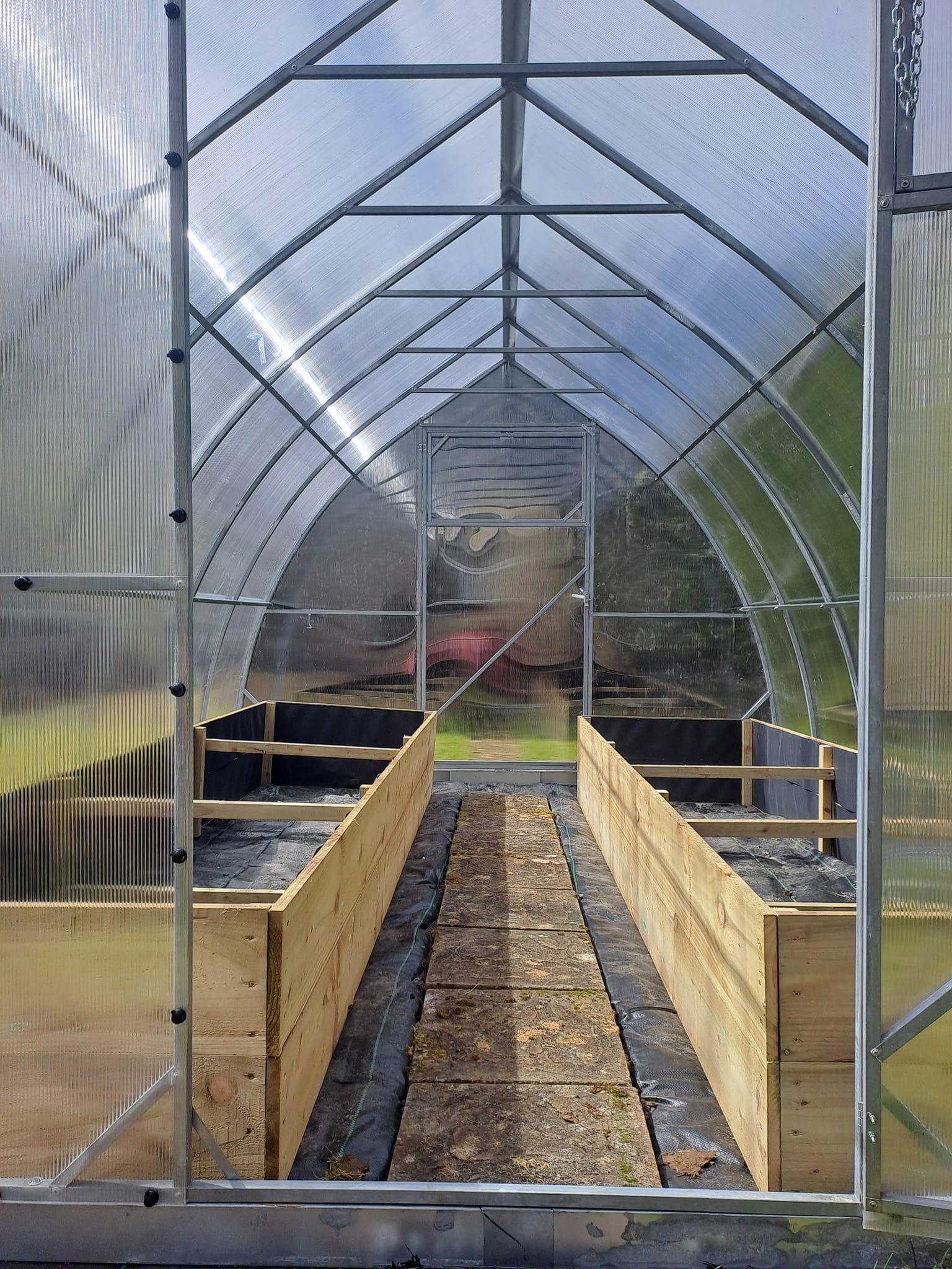THE ARIANA - POLYCARBONATE GREENHOUSE 3M X 4M (9.8FT X 13FT) 12M² - Keane Gardens