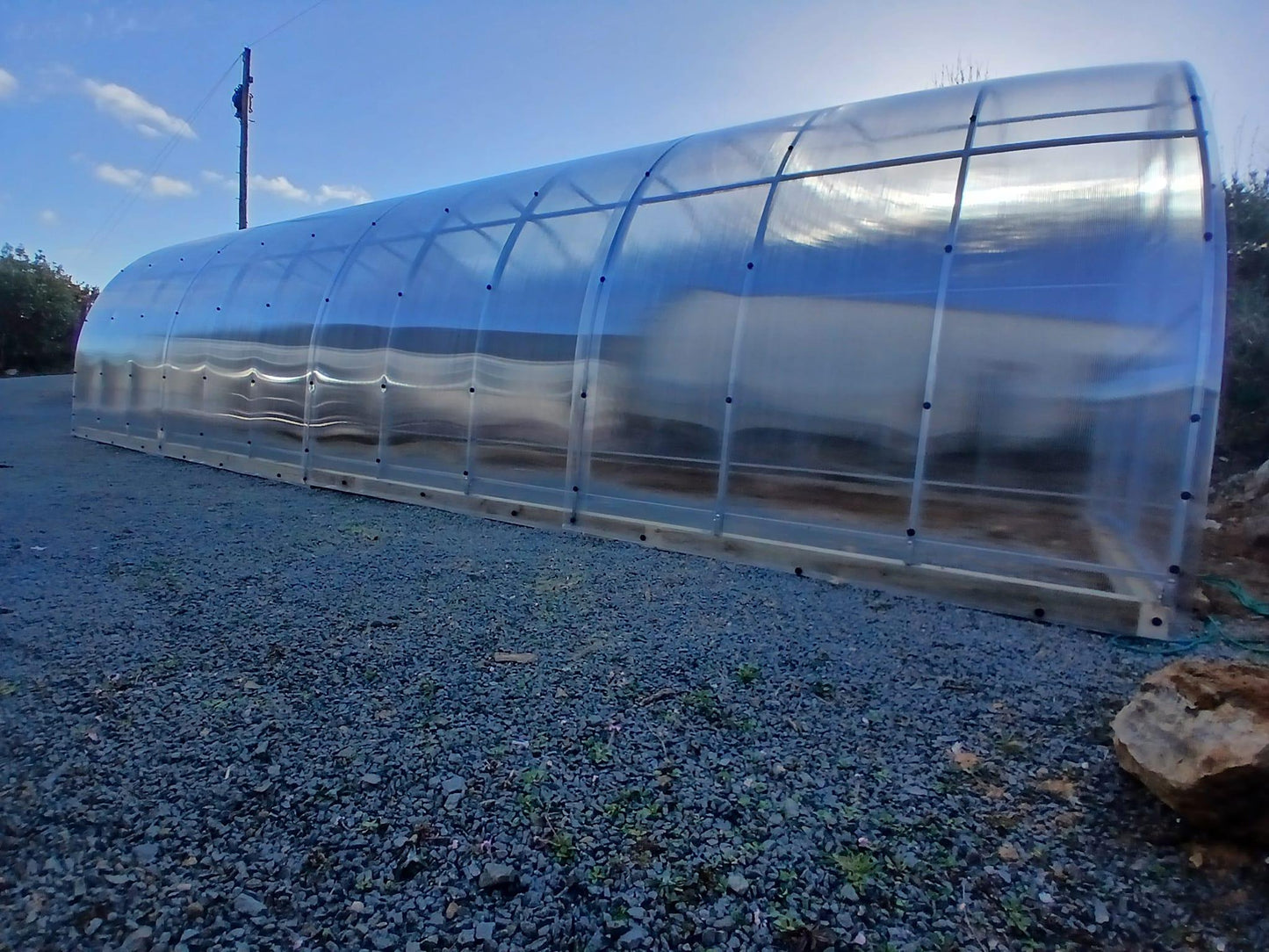 THE CLASSIC - POLYCARBONATE GREENHOUSE 3M X 8M (9.8FT X 26FT) 24 M² - Keane Gardens