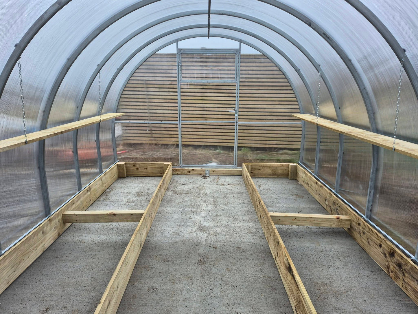 THE CLASSIC - POLYCARBONATE GREENHOUSE 3M X 4M (9.8FT X 13FT) 12M²