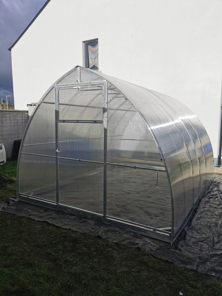 THE ARIANA - POLYCARBONATE GREENHOUSE 3M X 10M (9.8FT X 33FT) 30M² - Keane Gardens